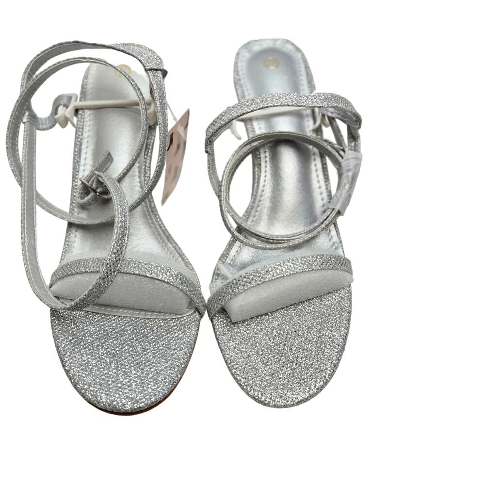 Mysoft Women's Strappy Wrapped Heeled Sandals, Open Toe 3 inch Stiletto Sz 7 1/2